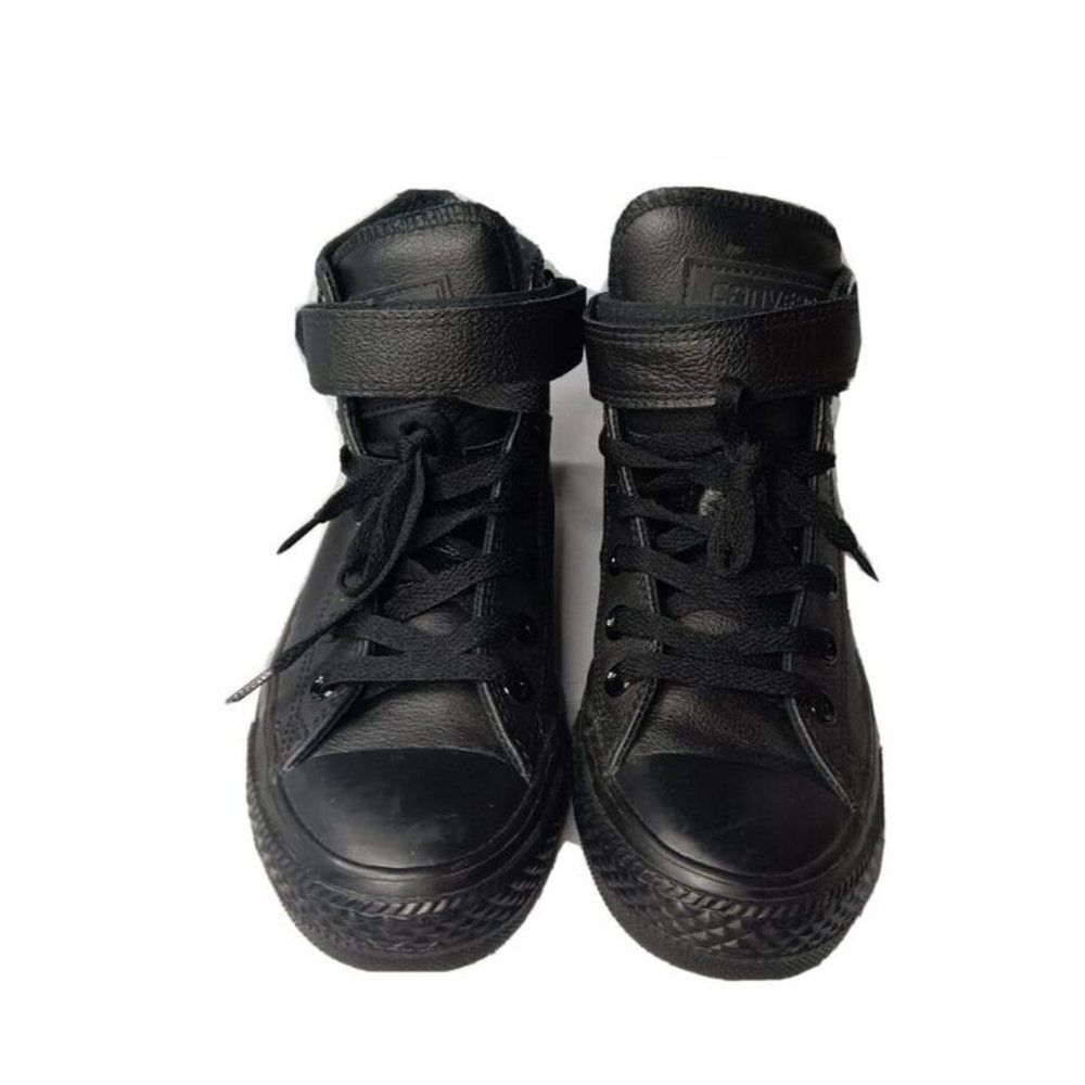 Converse Chuck Taylor Brea Hi Shoes Women's Size 6 Sneakers Black Leather - Picture 7 of 8